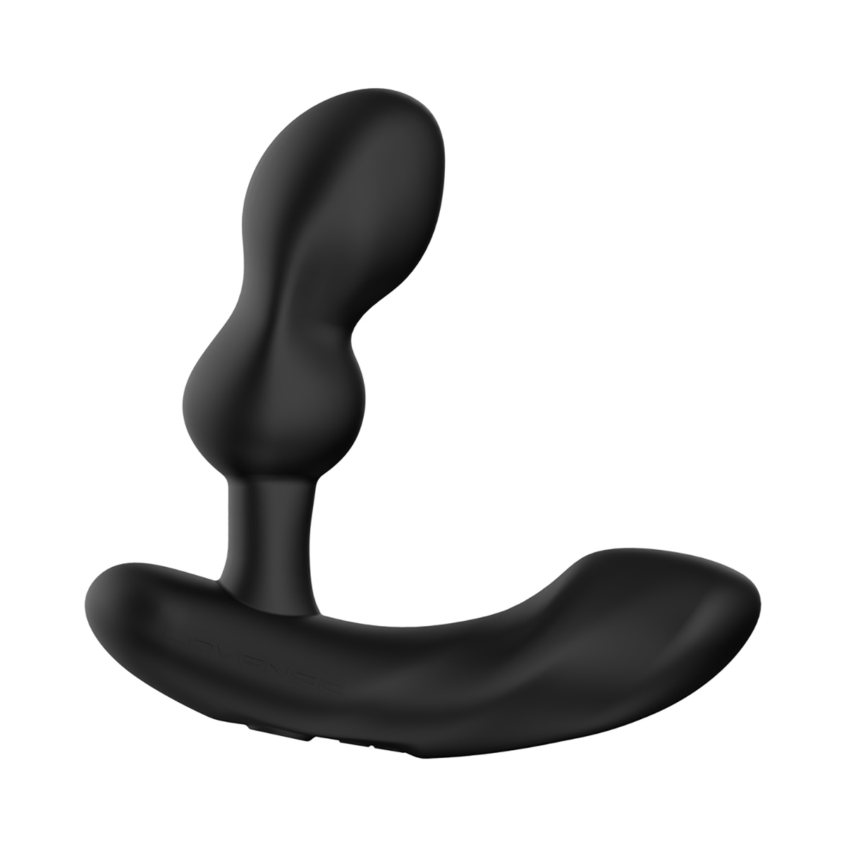 Lovense vibrator Edge 2 Prostate shown in hand for scale