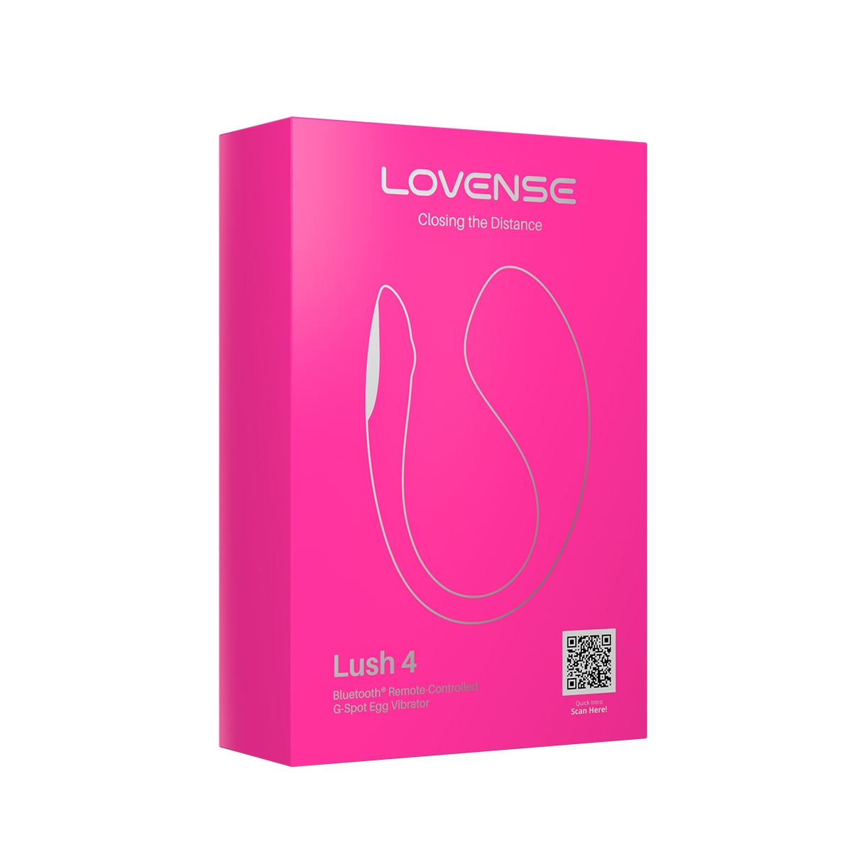Close-up of the  Lovense vibrator for texture detail