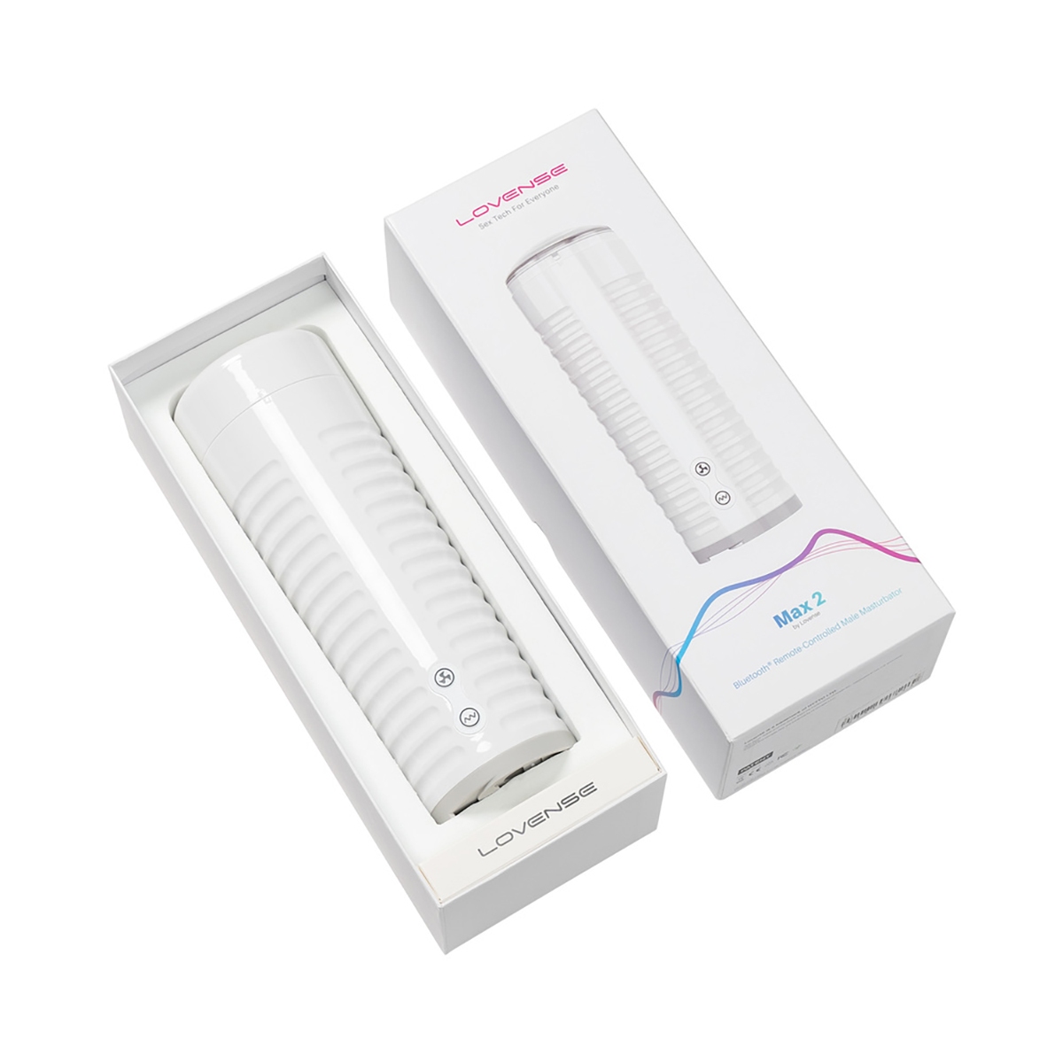 Close-up of the  Lovense vibrator for texture detail