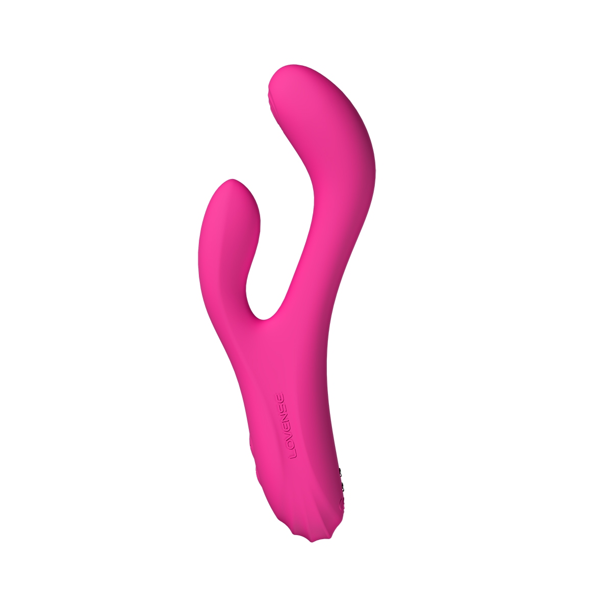 Angled view of the  Lovense vibrator designed for intimate use