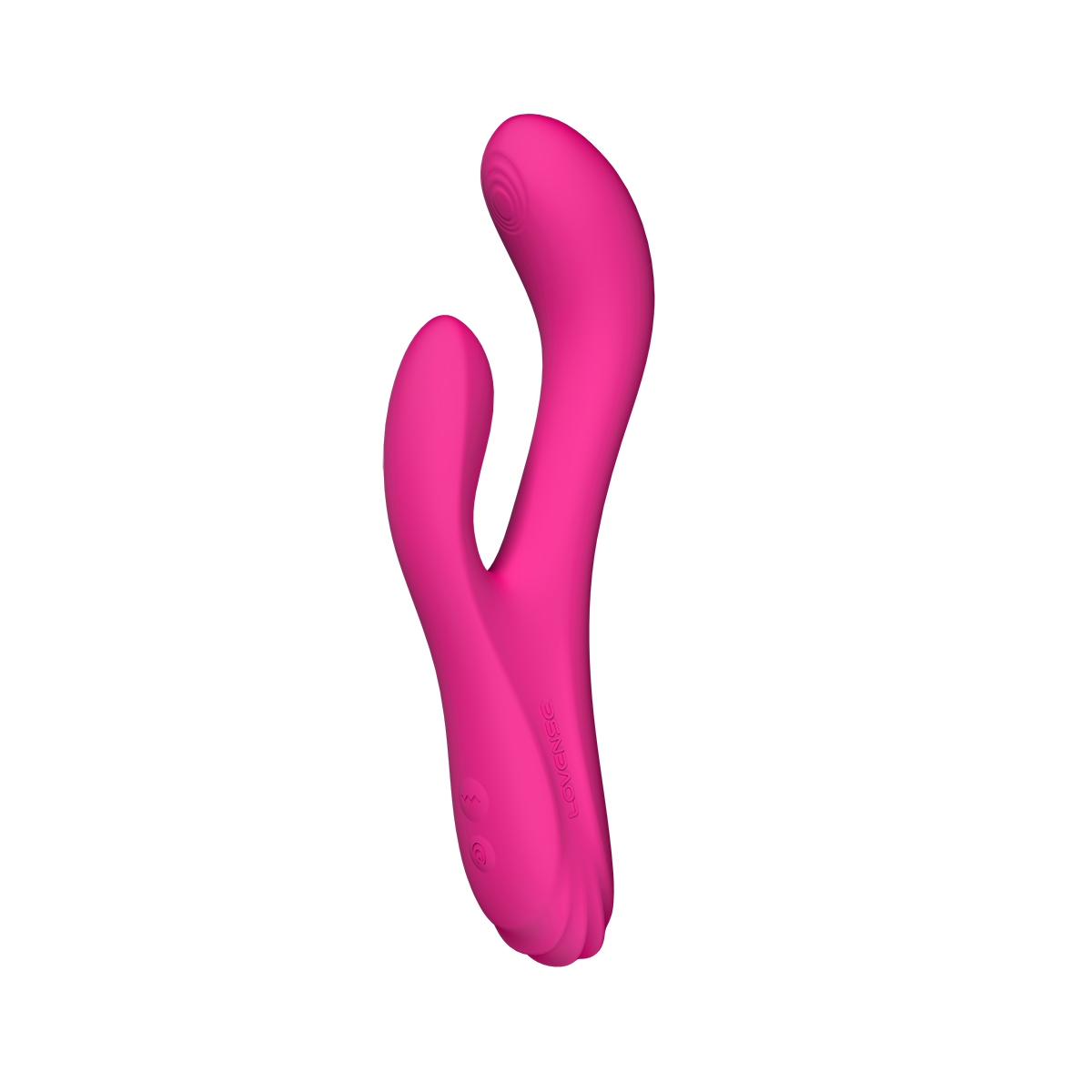 Lovense vibrator Osci 3 shown in hand for scale