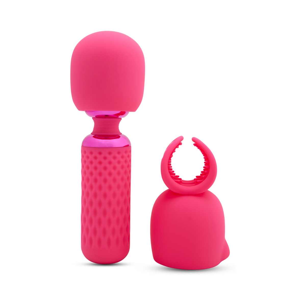 Nu Sensuelle vibrator Harlow Nubii Mi Mas Pk shown in hand for scale