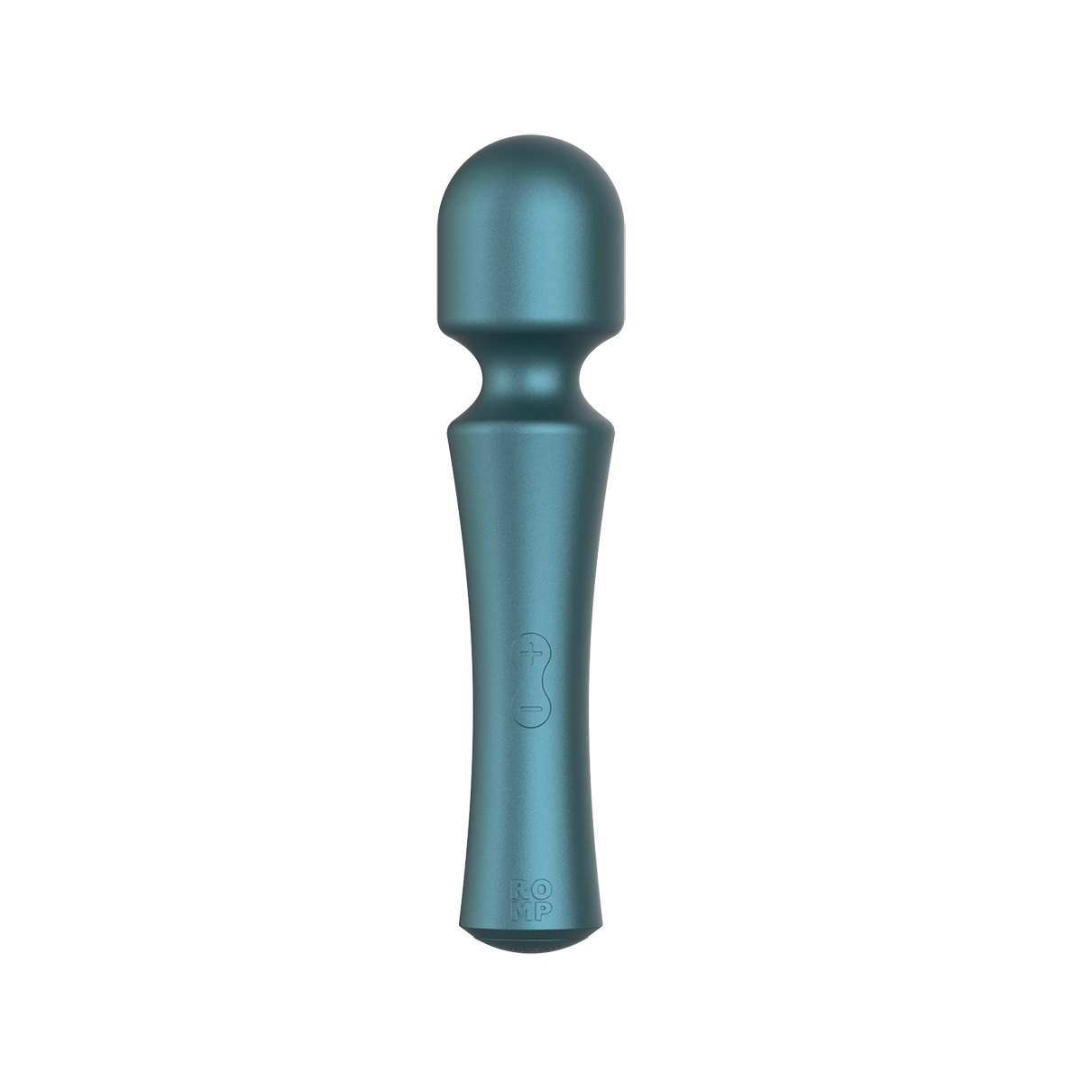 ROMP vibrator PrestoWand shown in hand for scale