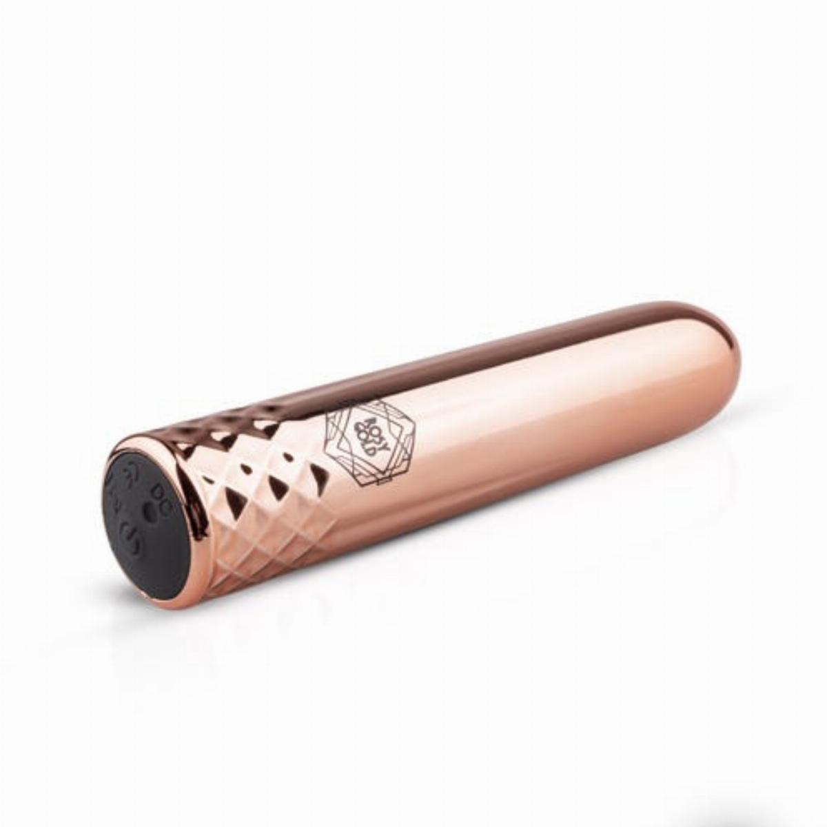 Product image of the Gold Rosy Gold vibrator on clean background