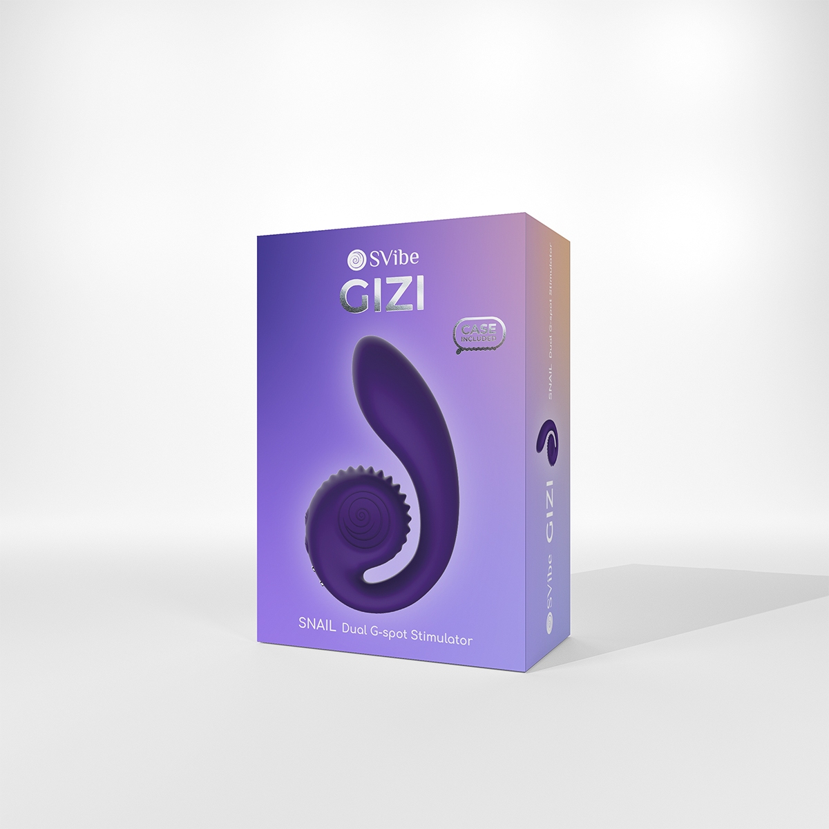 Product image of the Purple Snail Vibe vibrator on clean background