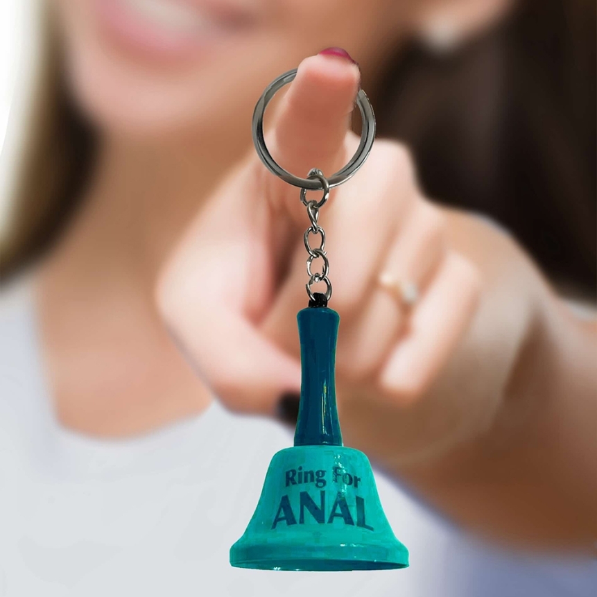 Buy  super fun key chain ring for anal book for her.