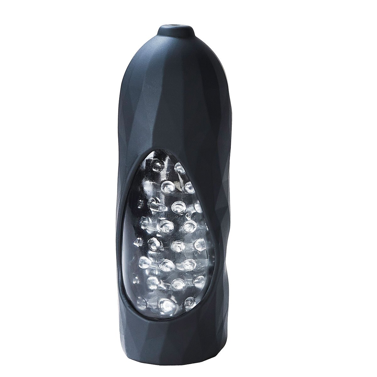 Angled view of the  VeDO vibrator designed for intimate use
