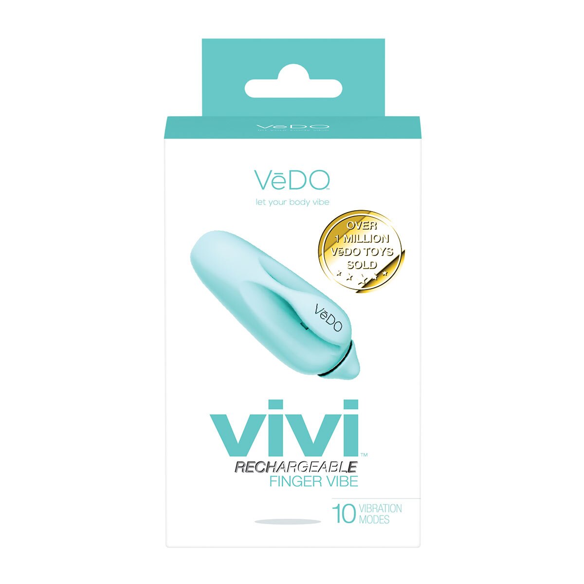 Charging setup for Turquoise VeDO vibrator including cable