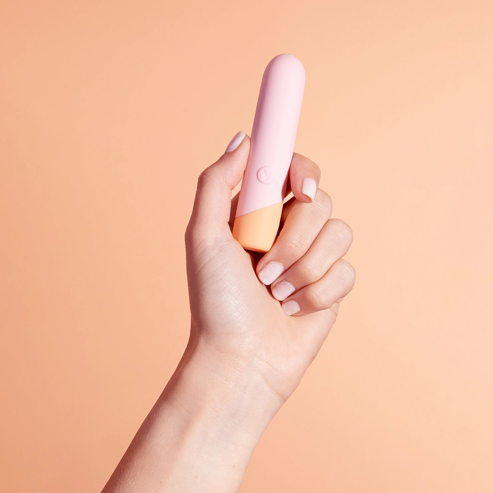 Close-up of the  VUSH vibrator for texture detail