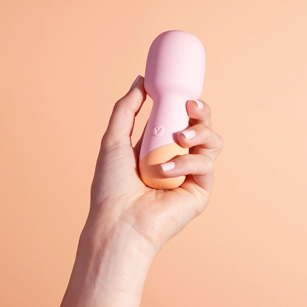 Close-up of the  VUSH vibrator for texture detail