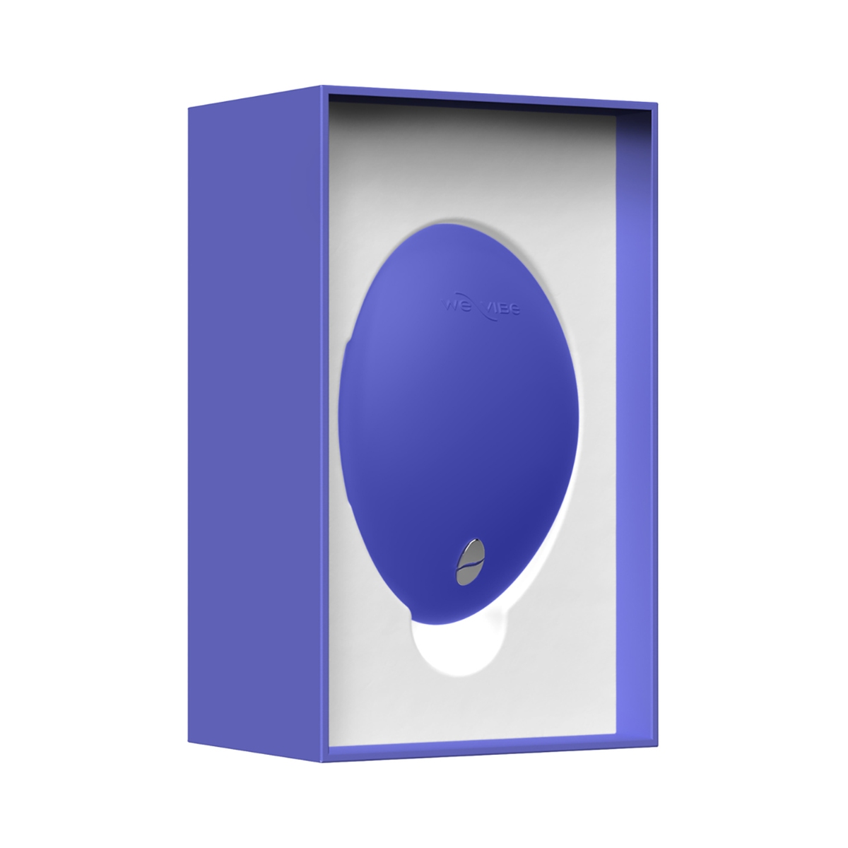 Close-up of the Lavender We-Vibe vibrator for texture detail