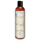 2 oz. Silicone Lube Intimate Earth bottle showing smooth, long-lasting formula