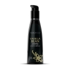 Bottle of 4 oz Flavored Lube Wicked Sensual Care showing sweet, kissable formula