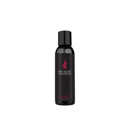 4.2 oz Silicone Lube Sliquid bottle showing smooth, long-lasting formula