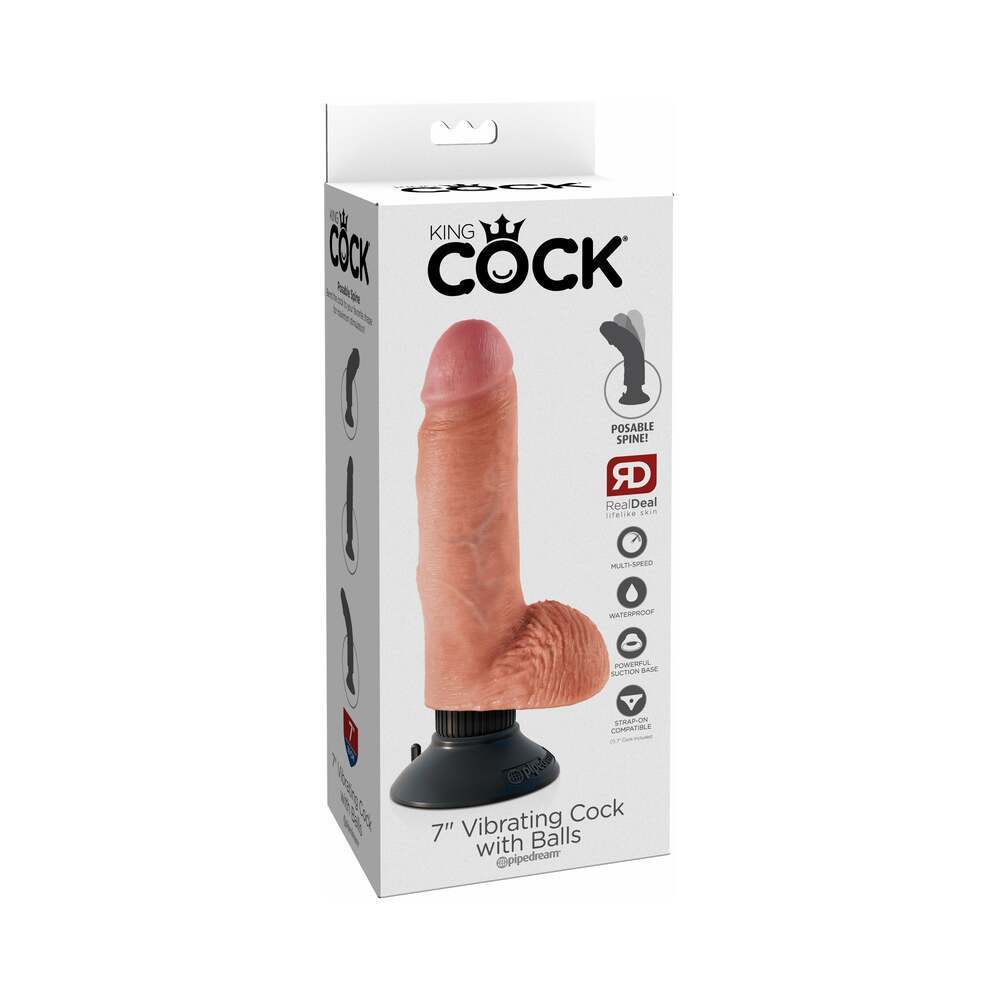 7 inch Dildo by Pipedream in Vanilla Ivory Beige shown for use by Her or Him