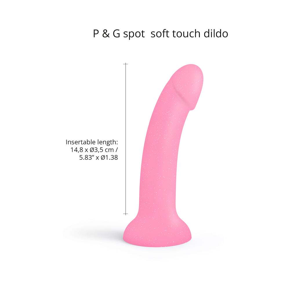 7 inch Dildo from Lovely Planet in Light Pink designed for anal sex with Her or Him