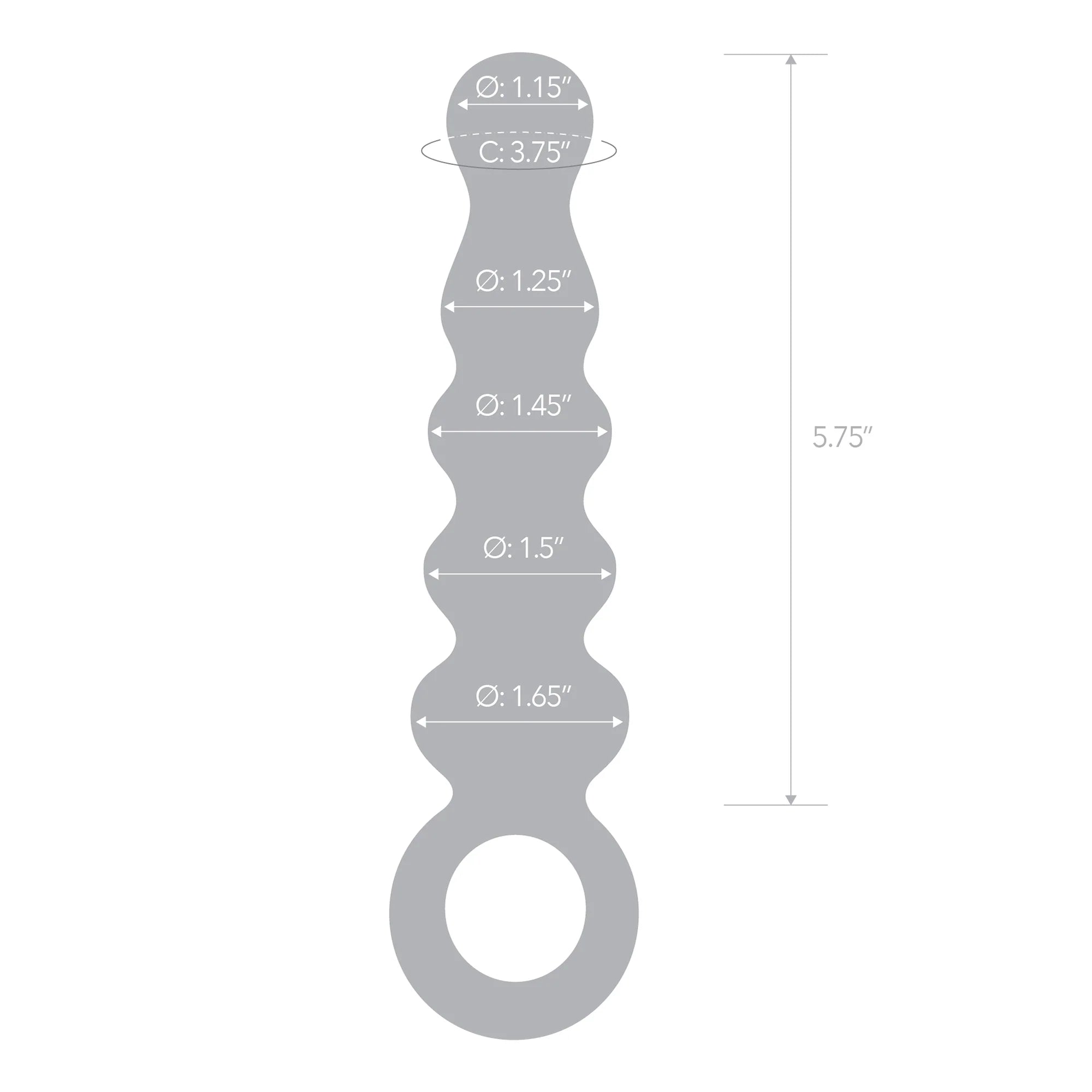 7.5 inch Dildo by Electric Eel in Light Pink displayed for pegging Him or Her