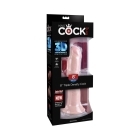 8 inch Dildo by Pipedream in Vanilla Ivory Beige shown for use by Her or Him