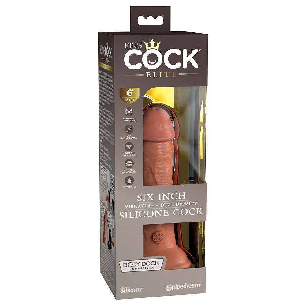 6 inch Dildo by Pipedream in Tan Light Brown Mocha shown for use by Her or Him