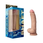 9.5 inch Dildo by Shaft in Vanilla Ivory Beige shown for use by Her or Him