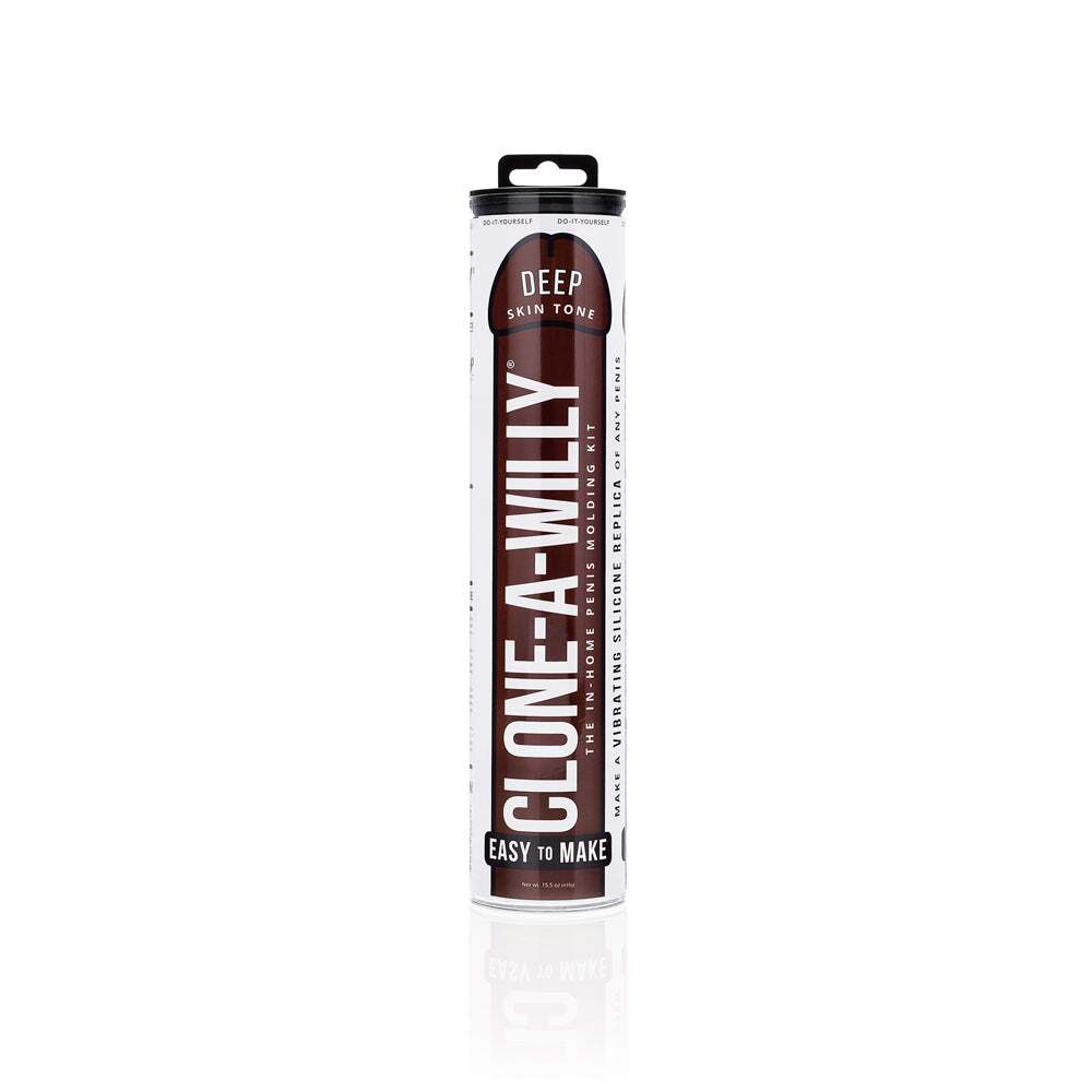 Dildo from Clone-A-Willy in Brown Chocolate Cocoa designed for anal sex with Her or Him