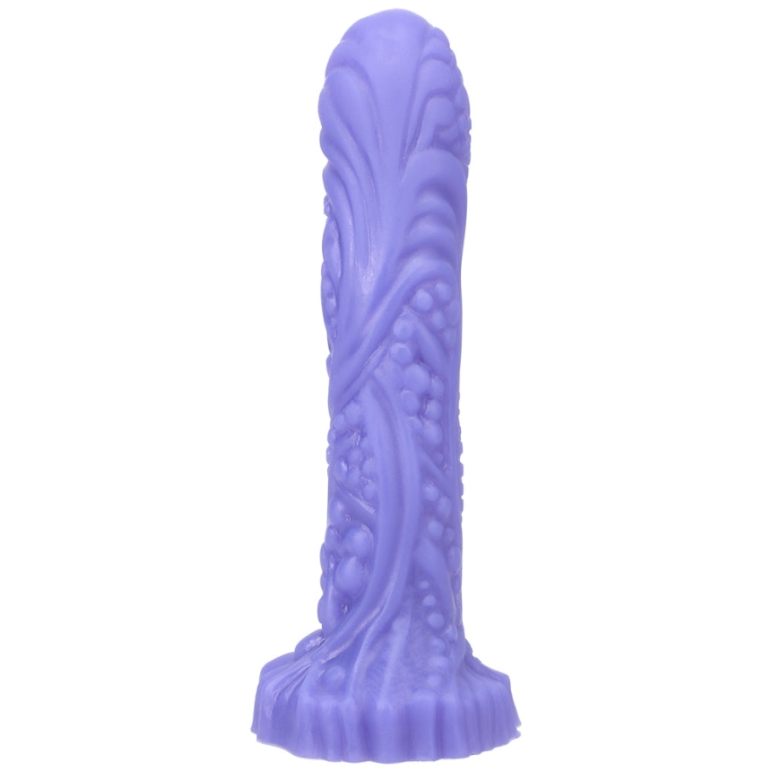 Dildo tantus purple groove textured twilight - image 2