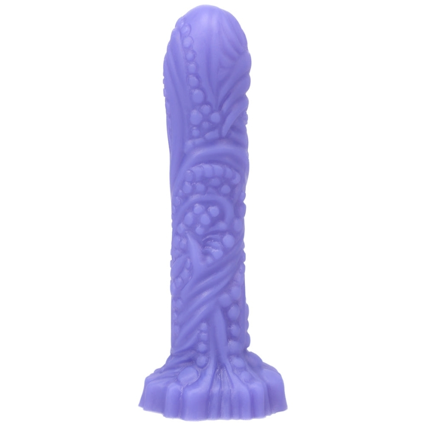 Dildo tantus purple groove textured twilight - image 4