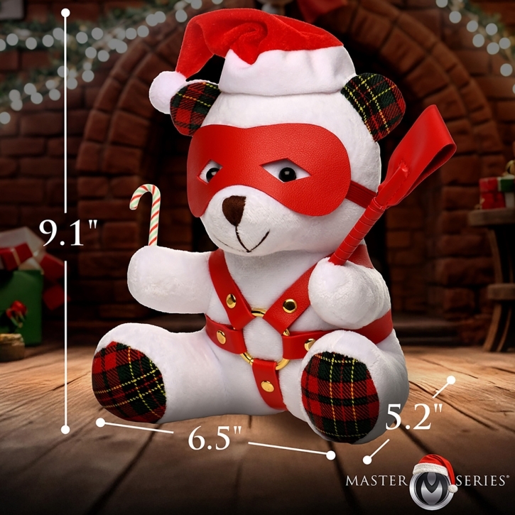 Buy  Master Series Holiday Bondage Bear White book for her.