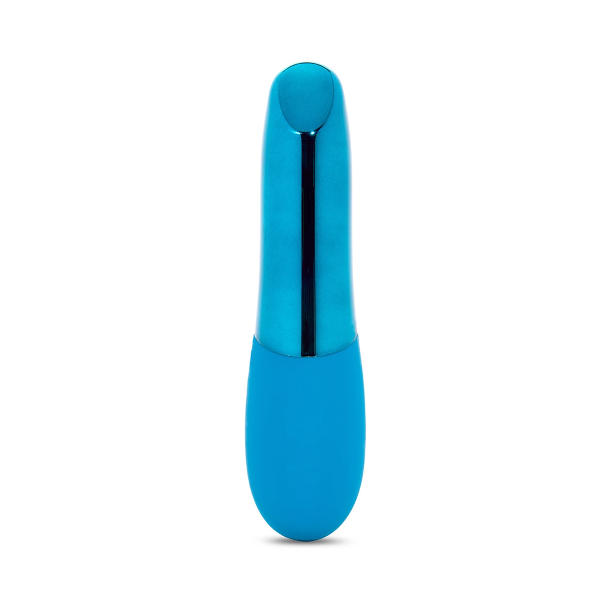 Nu Sensuelle vibrator Nikita Nitro Turq shown in hand for scale
