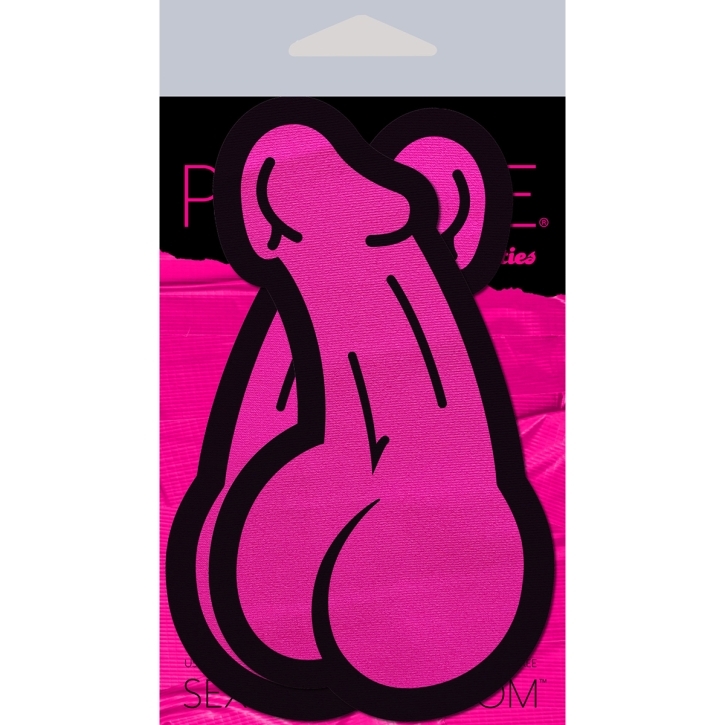 Wearing Pink Penises nipples covers by Pastease can be fun and sexy!