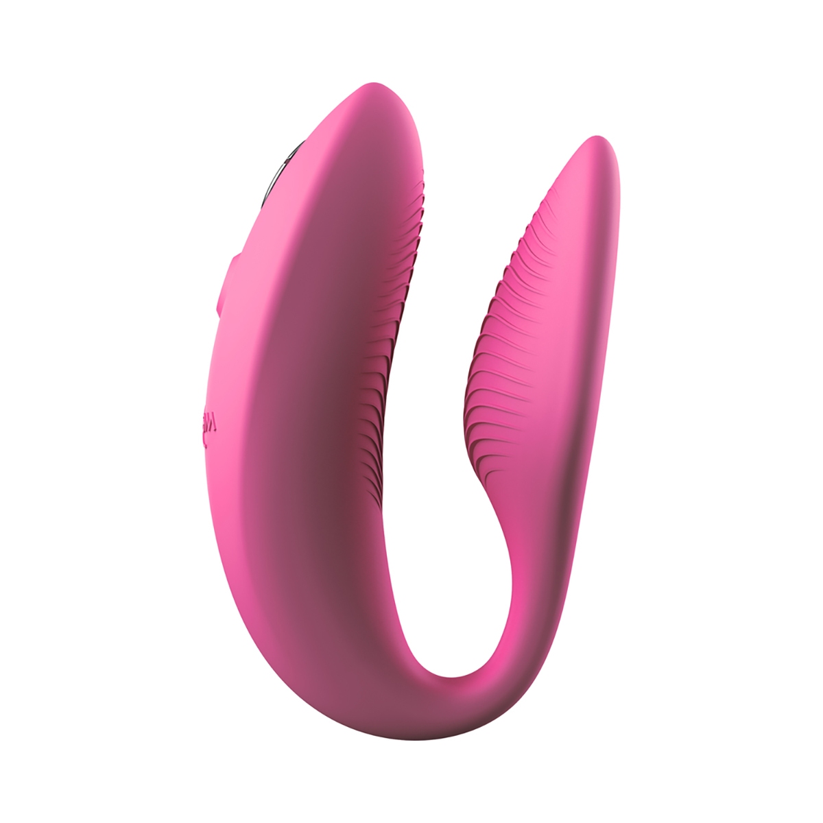 Lifestyle shot featuring the  We-Vibe vibrator beside the bed
