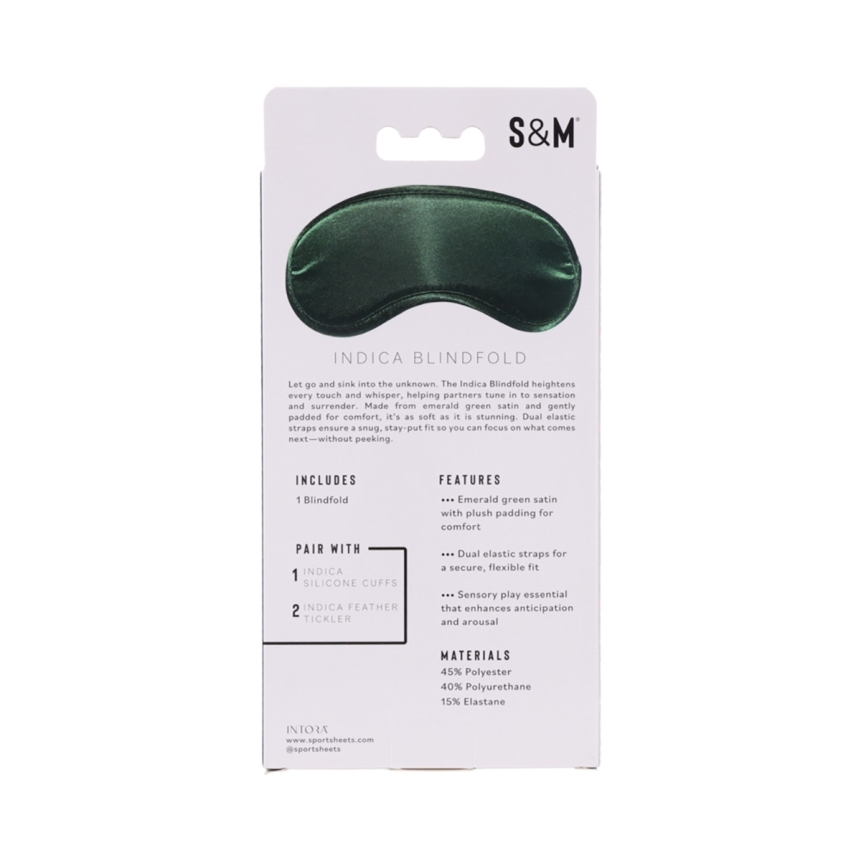 Buy  ss s&m indica blindfold book for her.