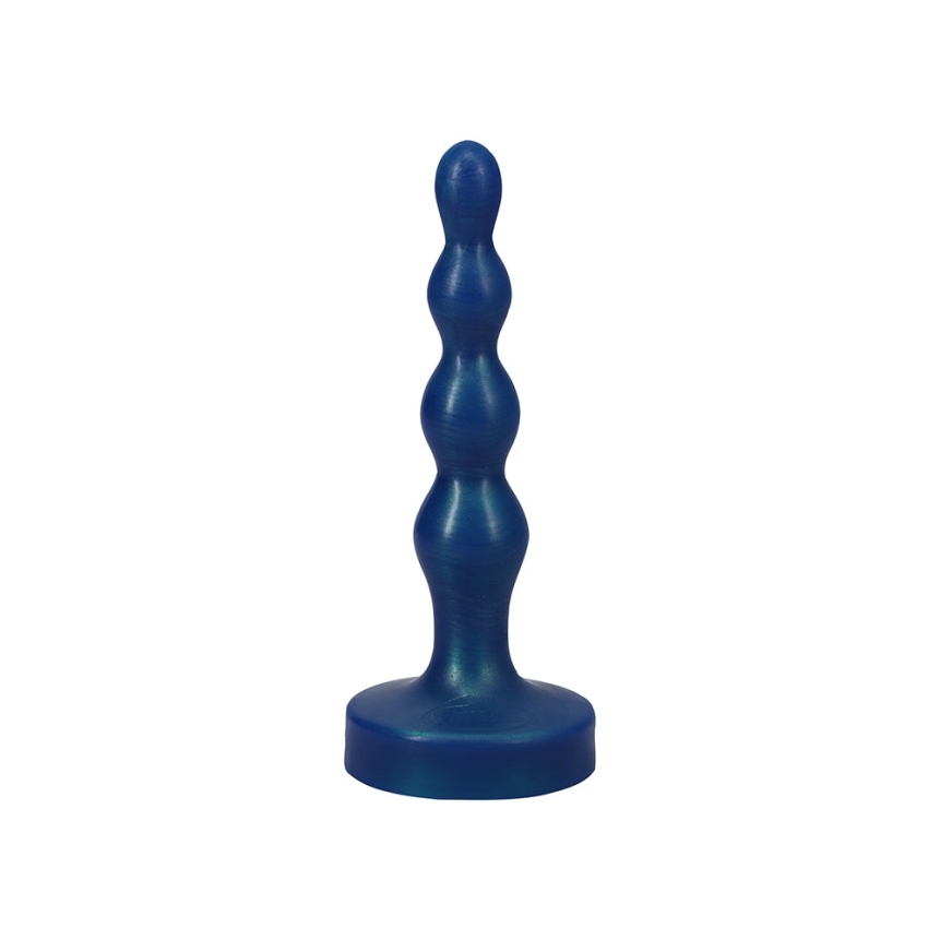 8 inch dildo tantus teal turquoise aqua ripple small anal beads firm malachite - image 2
