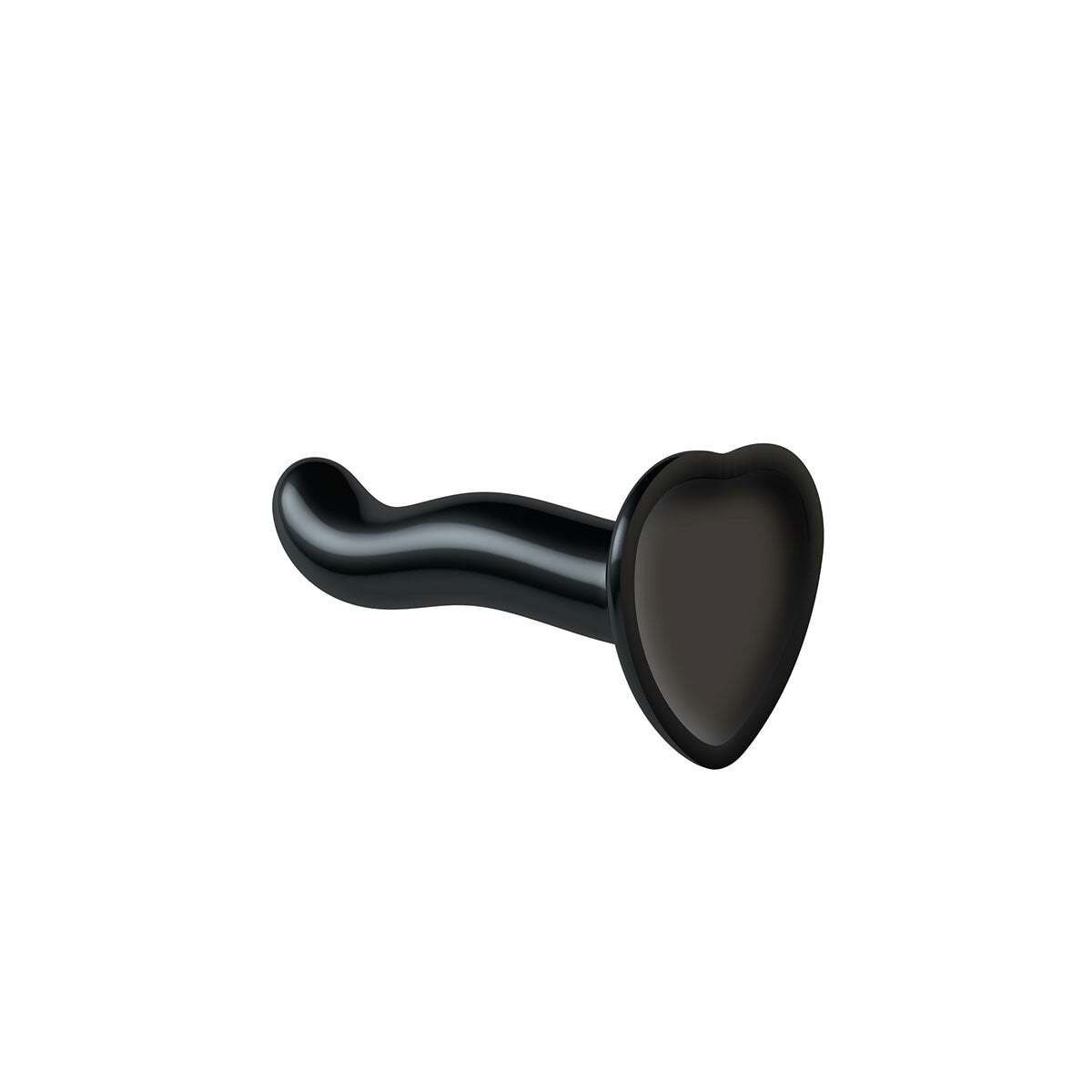 Dildo by Lovely Planet in Black displayed for pegging Him or Her
