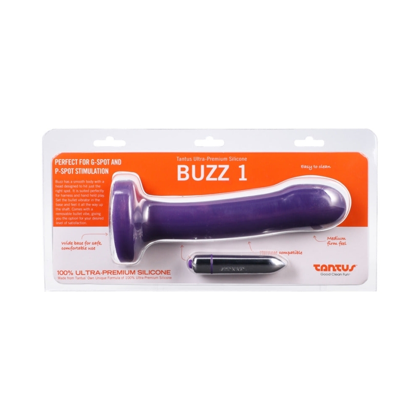 Dildo by tantus in  shown for use by her or him