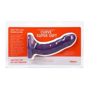Dildo by Tantus in Purple shown for use by Her or Him