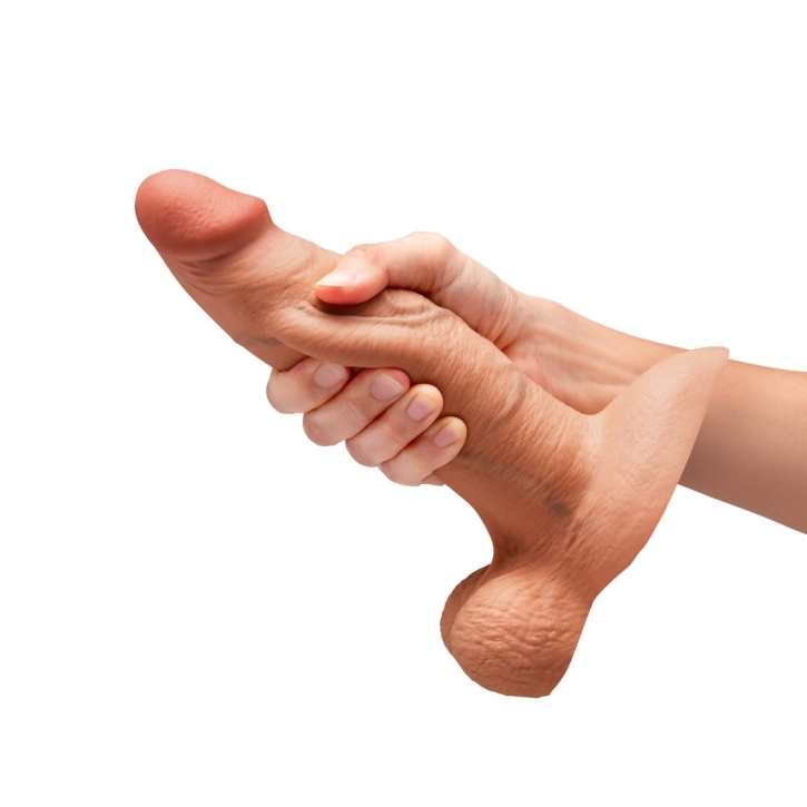 Dildo by b-Vibe in  displayed for pegging Him or Her