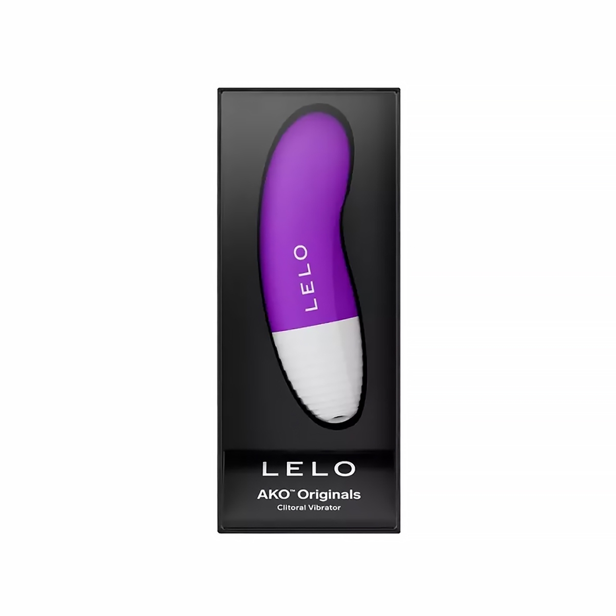 Close-up of the  LELO vibrator for texture detail