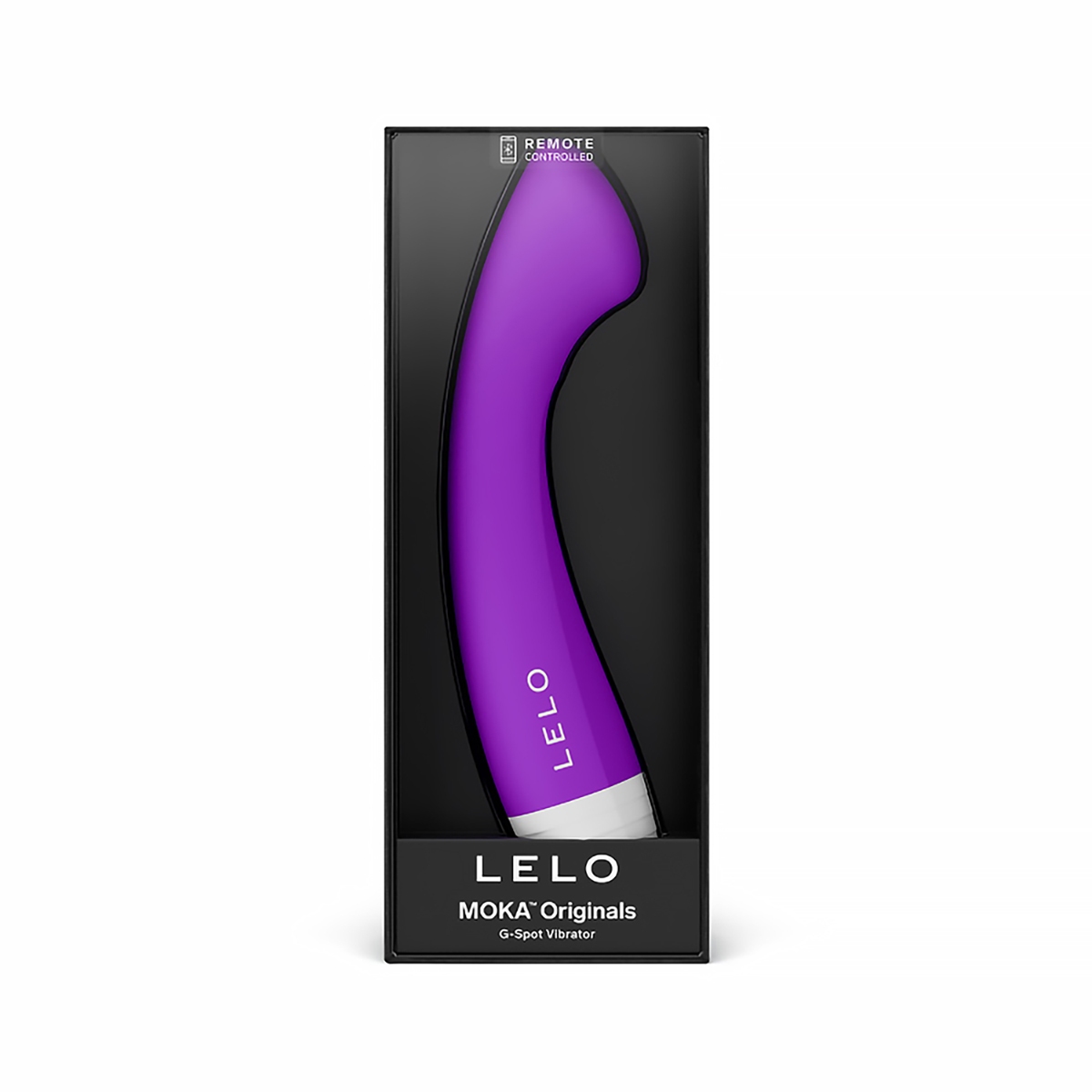 Close-up of the  LELO vibrator for texture detail