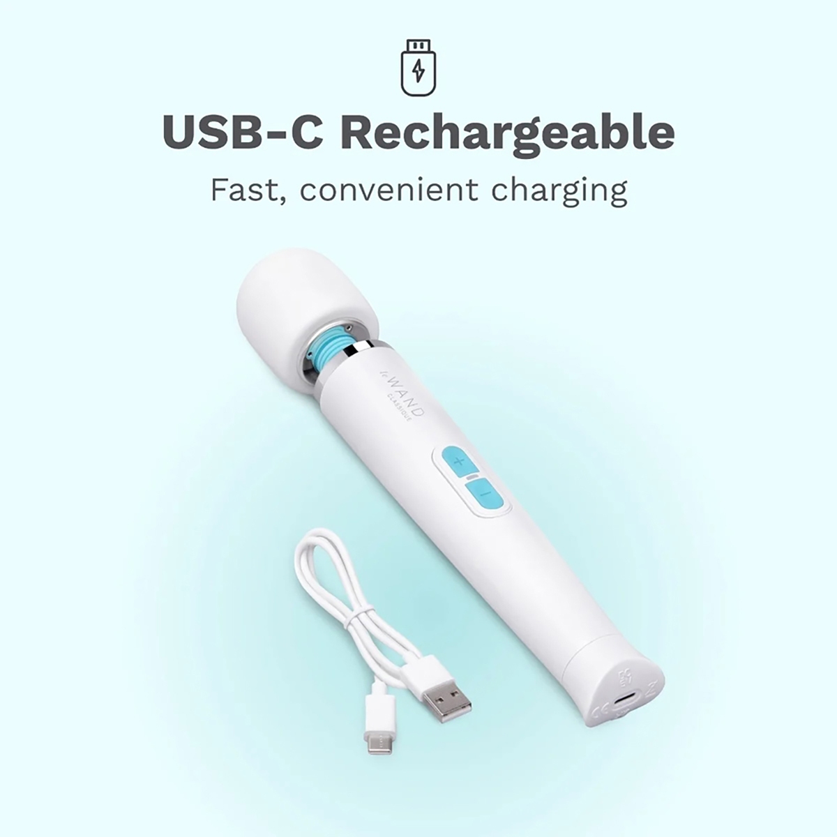 Product image of the  Le Wand vibrator on clean background