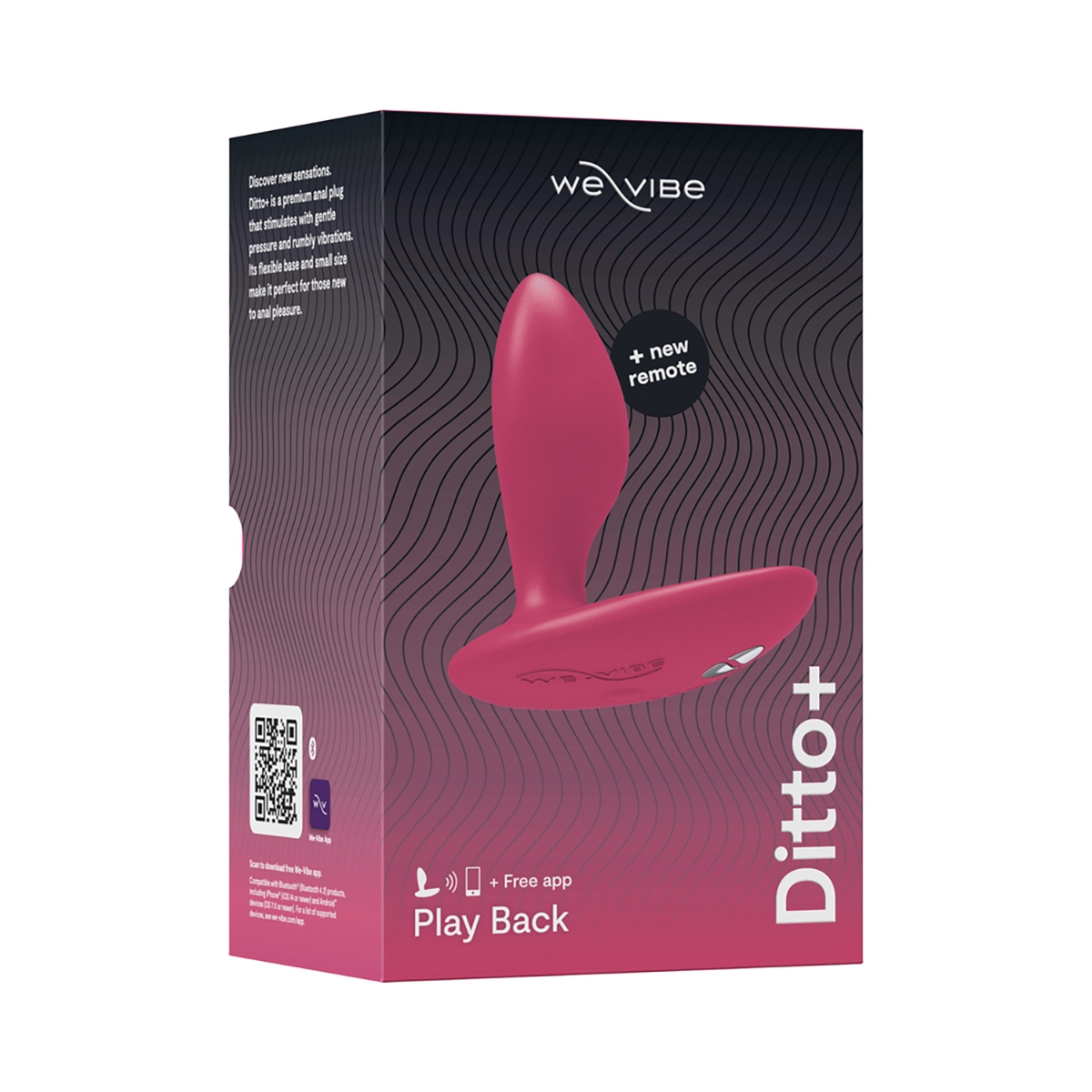 Product image of the Pink We-Vibe vibrator on clean background