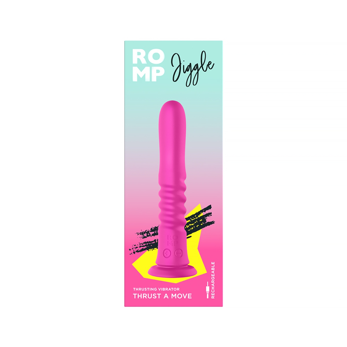 Product image of the  ROMP vibrator on clean background