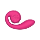 Snail Vibe vibrator SVibe GIZI Lite Dragonfr shown in hand for scale