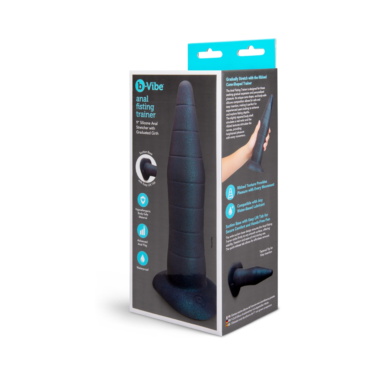 Buy  b Vibe Fisting Anal Trainer book for her.