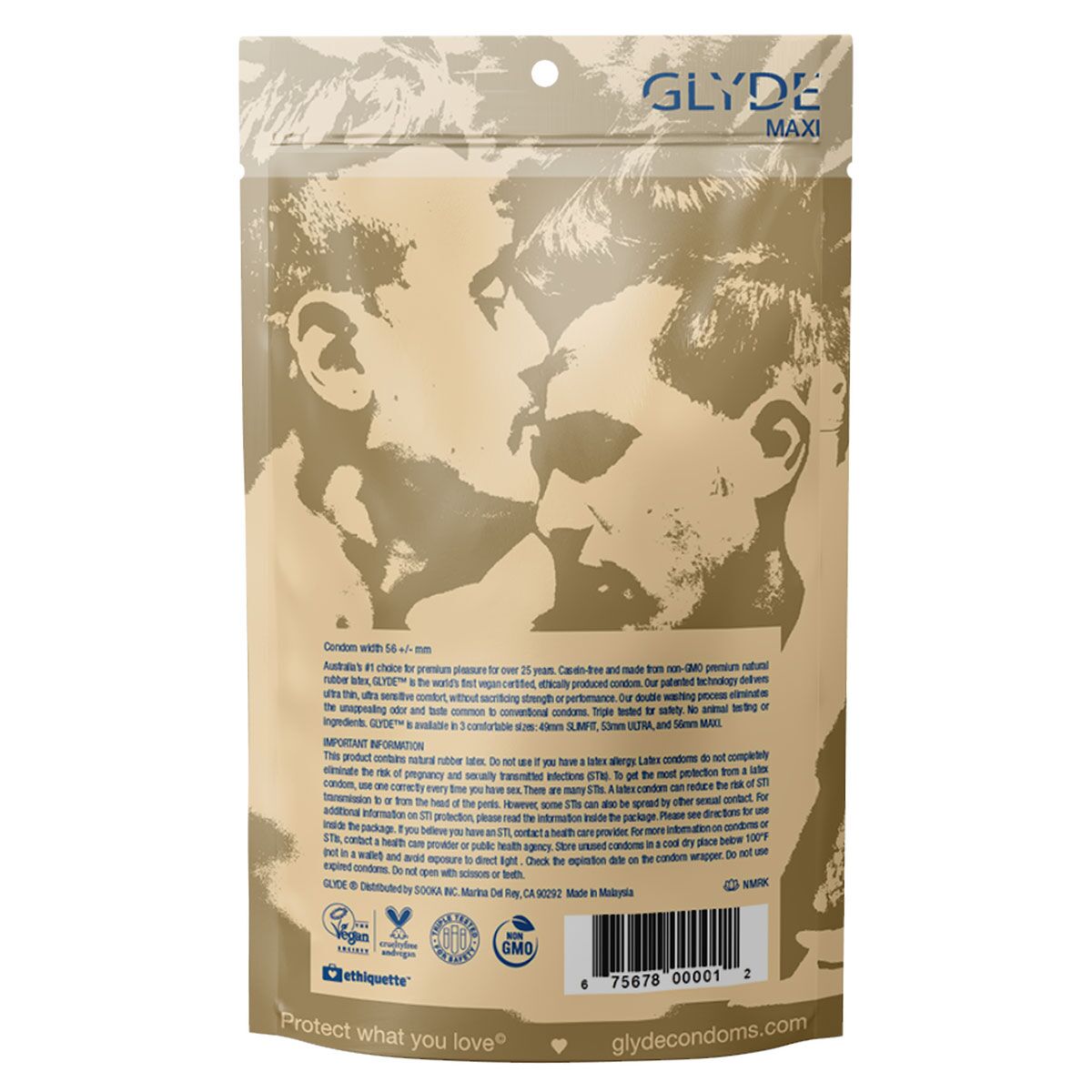 Best Glyde Maxi Condoms 12pk her care Glyde condoms on sale at herVibrators.com.