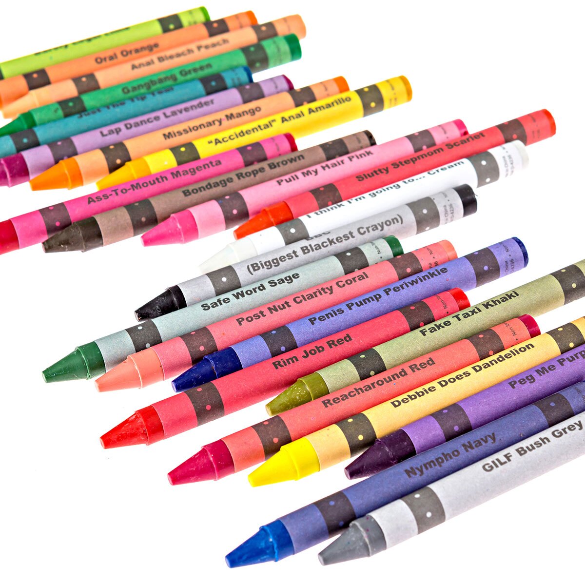 Buy  Offensive Crayons: Porn Pack book for her.