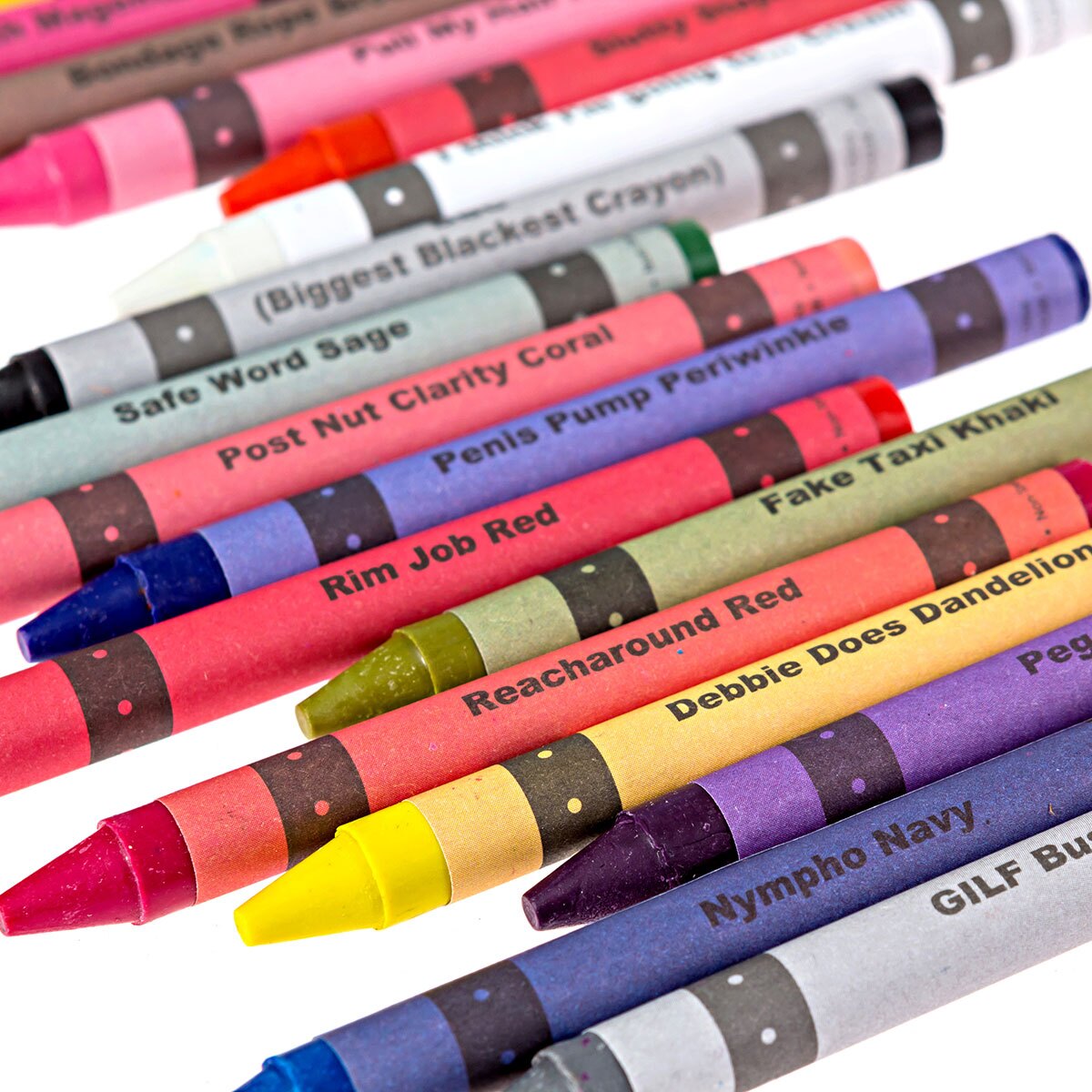 Buy  Offensive Crayons: Porn Pack book for her.