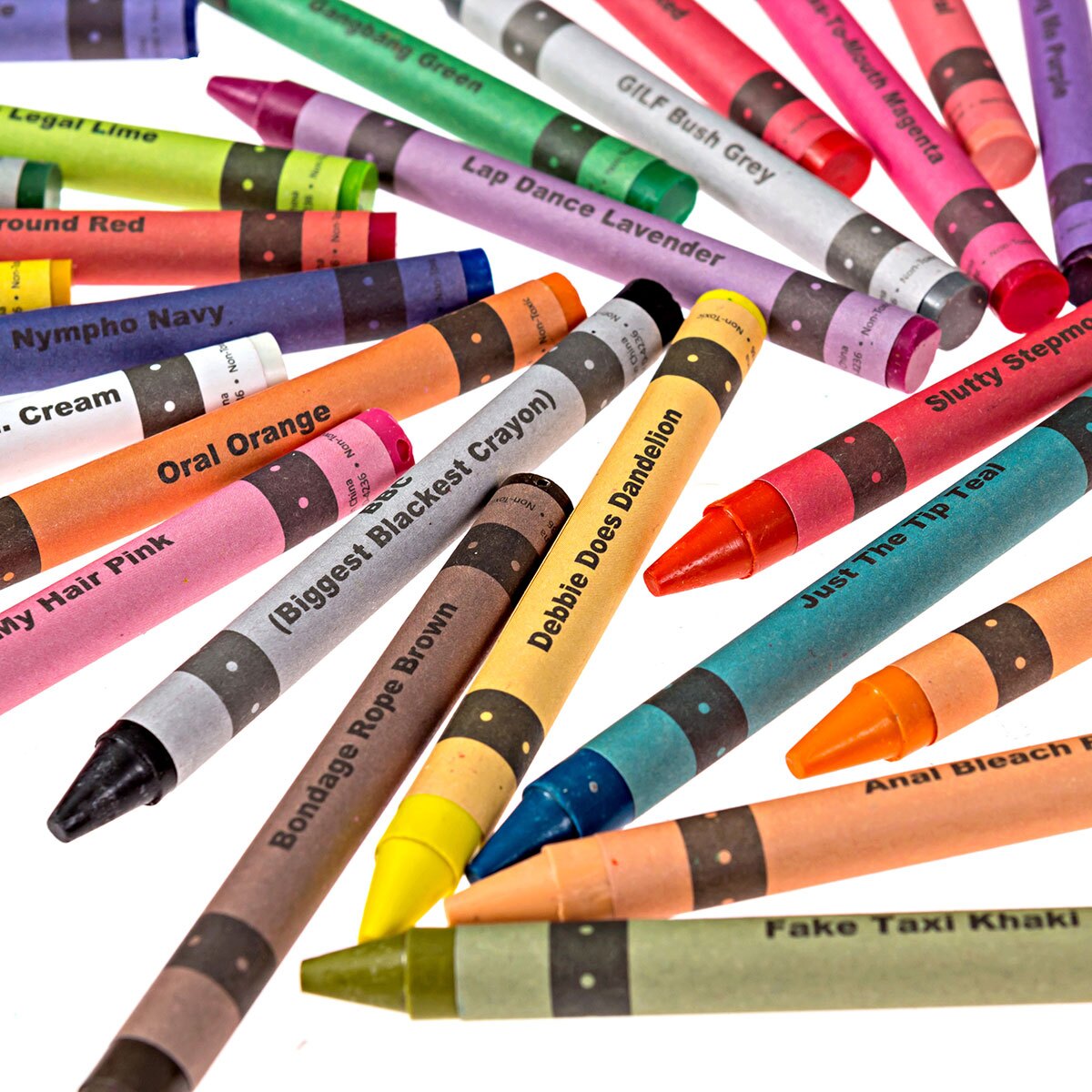Buy  Offensive Crayons: Porn Pack book for her.