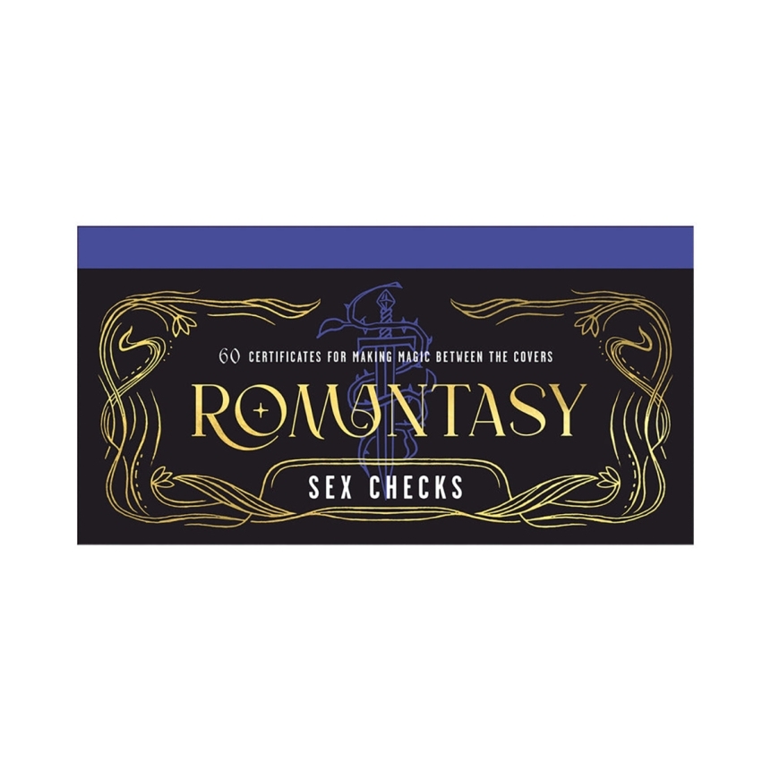 Buy  Romantasy Sex Checks:60 Certificates book for her.