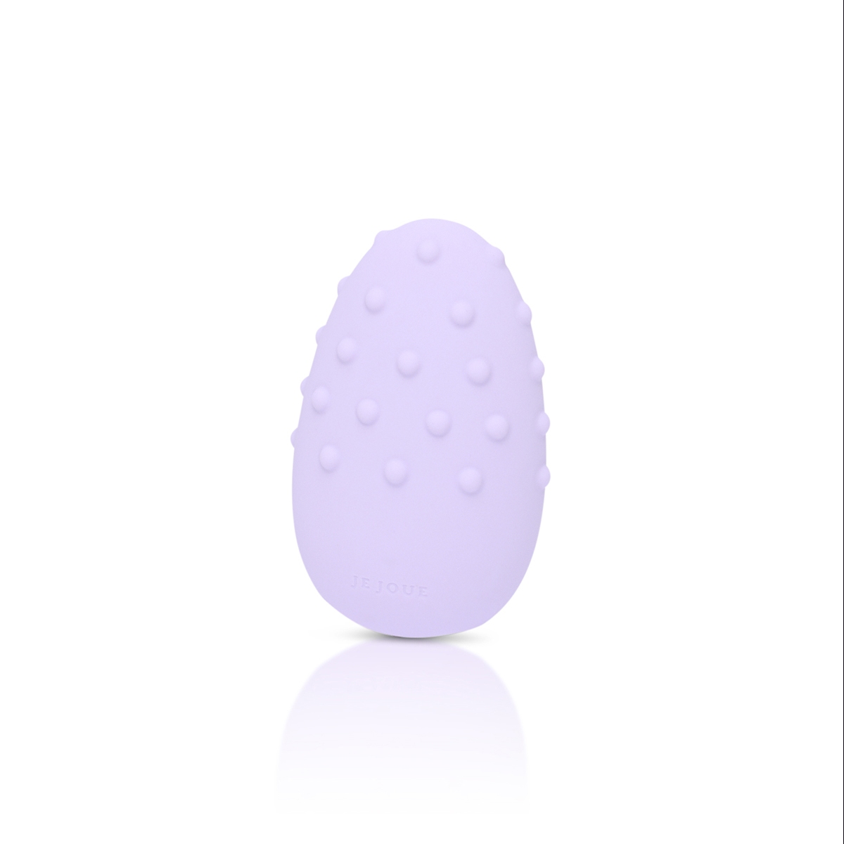Je Joue vibrator Mimi Deux Lilac shown in hand for scale